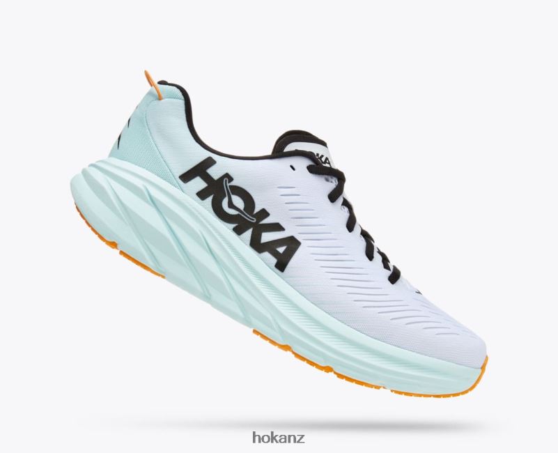 Hoka Men Rincon 3 482TD447 White/Blue Glass