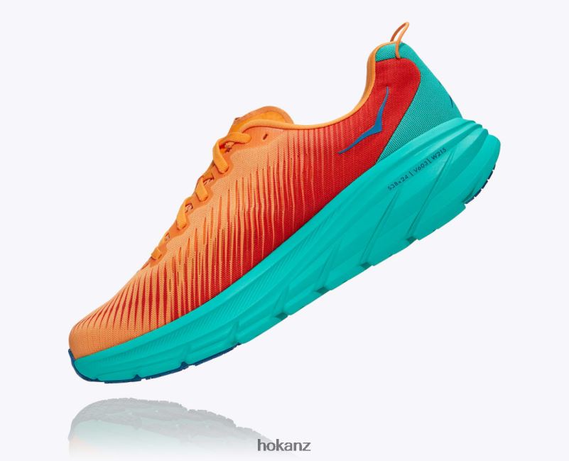 Hoka Men Rincon 3 482TD448 Blazing Orange/Fiesta