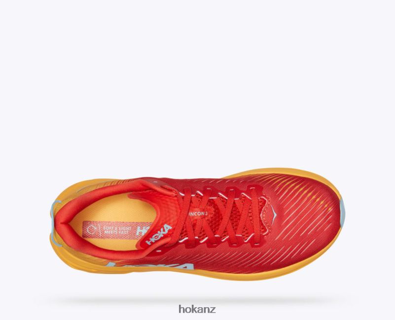 Hoka Men Rincon 3 482TD595 Fiesta/Amber Yellow