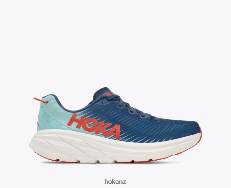 Hoka Men Rincon 3 482TD602 Real Teal/Eggshell Blue