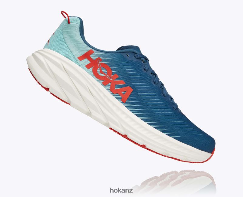Hoka Men Rincon 3 482TD602 Real Teal/Eggshell Blue