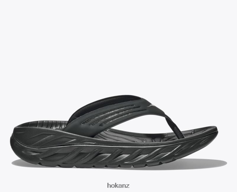 Hoka Men ORA Recovery Flip 482TD562 Black/Dark Gull Gray