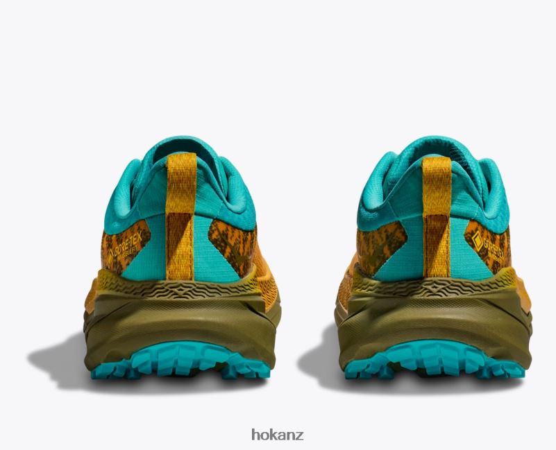 Hoka Men Challenger 7 GTX 482TD482 Golden Yellow/Avocado