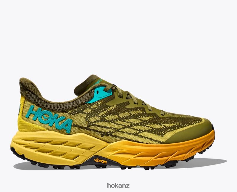 Hoka Men Speedgoat 5 482TD490 Avocado/Passion Fruit