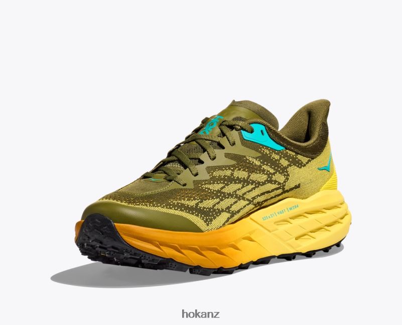 Hoka Men Speedgoat 5 482TD490 Avocado/Passion Fruit