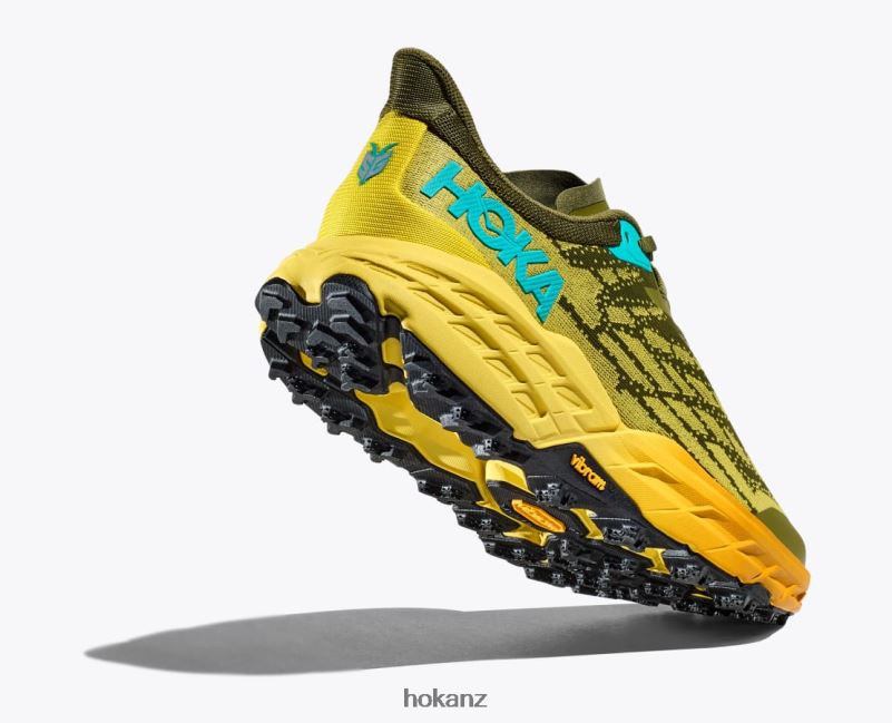 Hoka Men Speedgoat 5 482TD490 Avocado/Passion Fruit