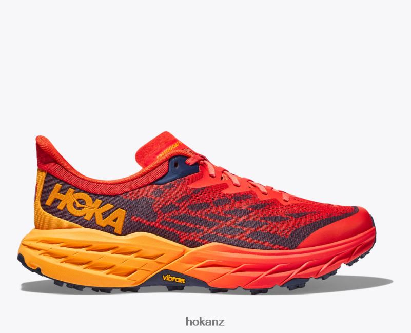 Hoka Men Speedgoat 5 482TD605 Fiesta/Radiant Yellow