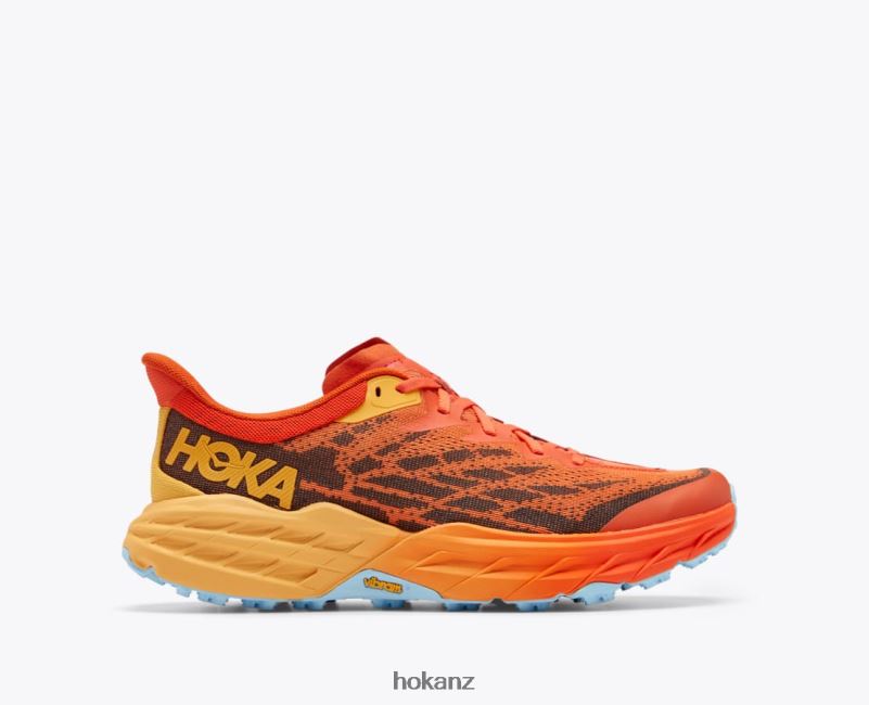 Hoka Men Speedgoat 5 482TD608 Puffin'S Bill/Amber Yellow