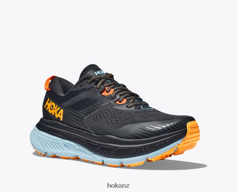 Hoka Men Stinson 6 482TD502 Blue Graphite/Summer Song