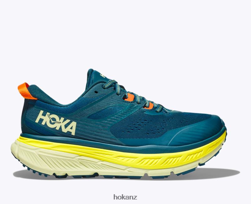 Hoka Men Stinson 6 482TD503 Blue Coral/Butterfly