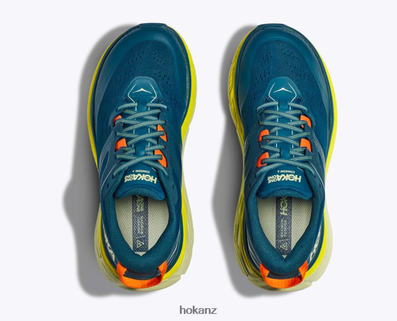 Hoka Men Stinson 6 482TD503 Blue Coral/Butterfly