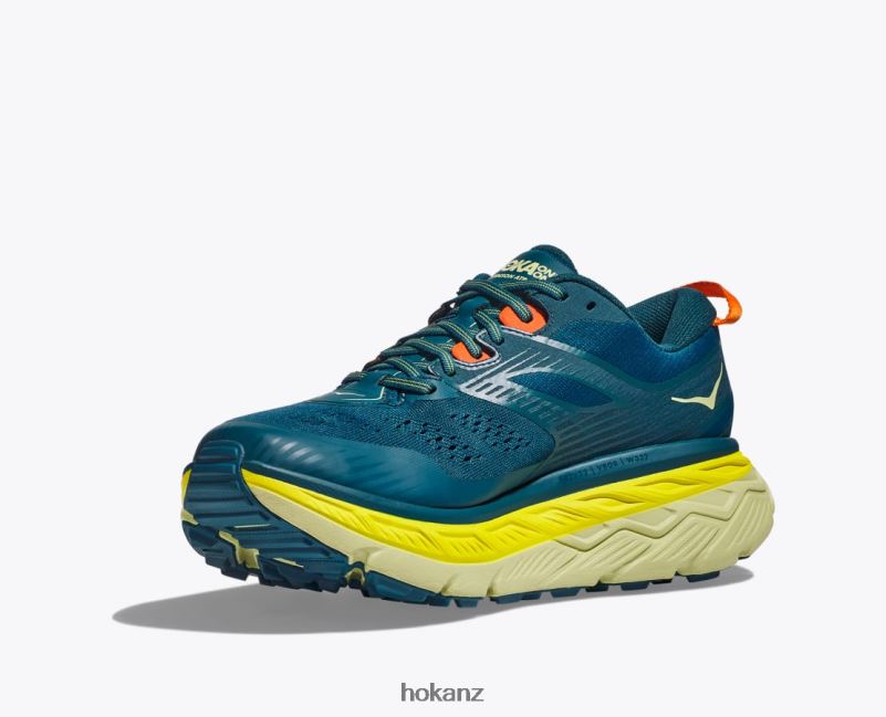 Hoka Men Stinson 6 482TD503 Blue Coral/Butterfly