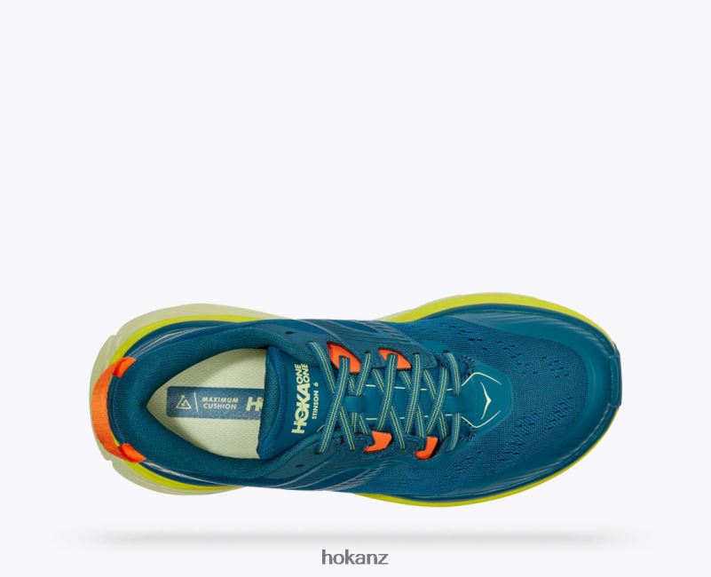 Hoka Men Stinson 6 482TD503 Blue Coral/Butterfly