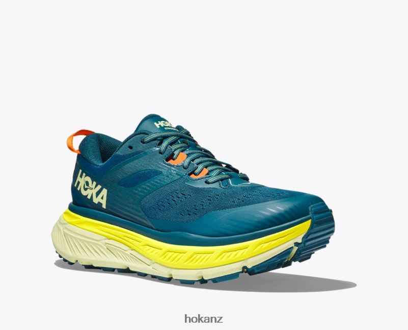 Hoka Men Stinson 6 482TD503 Blue Coral/Butterfly