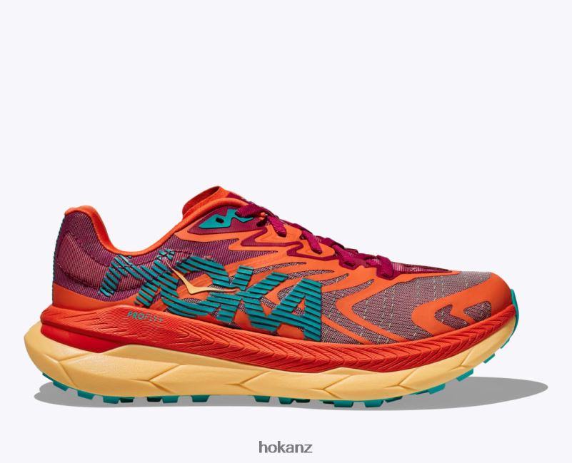 Hoka Men Tecton X 2 482TD479 Cherrie Jubilee/Flame