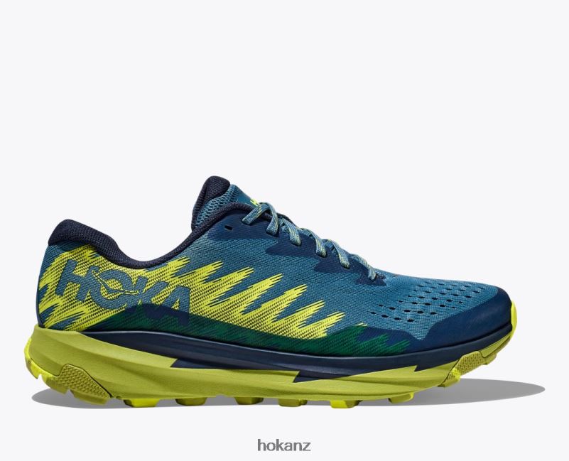 Hoka Men Torrent 3 482TD505 Bluesteel/Dark Citron