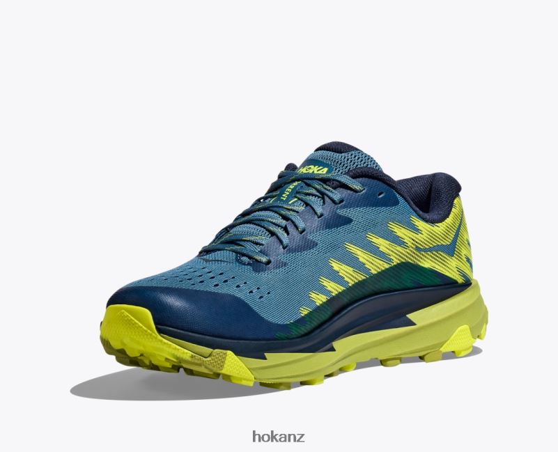 Hoka Men Torrent 3 482TD505 Bluesteel/Dark Citron