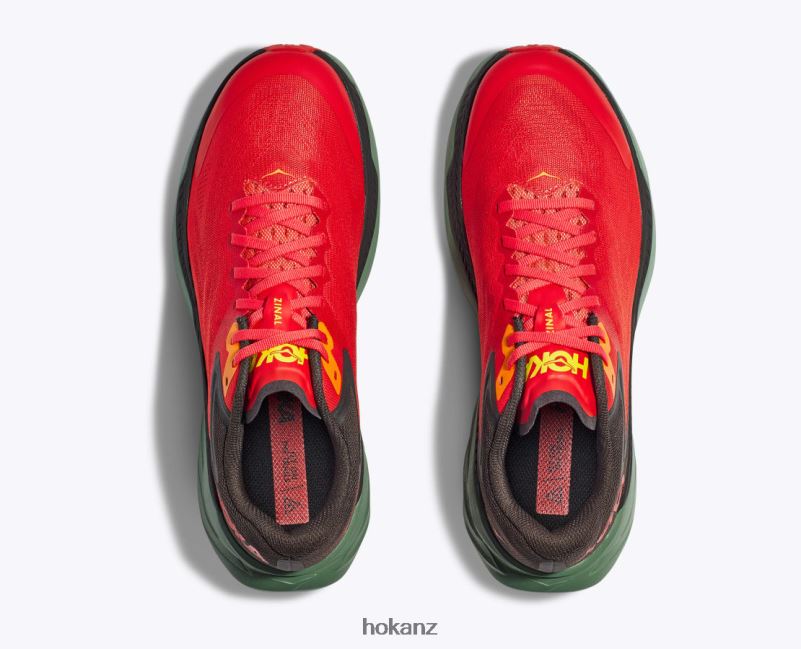 Hoka Men Zinal 482TD512 Fiesta/Black Olive