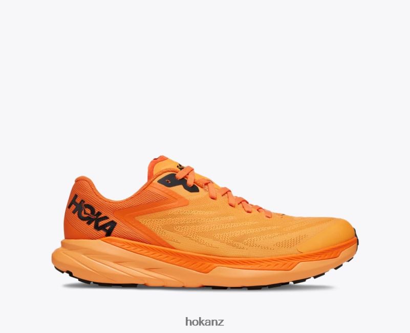 Hoka Men Zinal 482TD514 Blazing Orange/Persimmon Orange