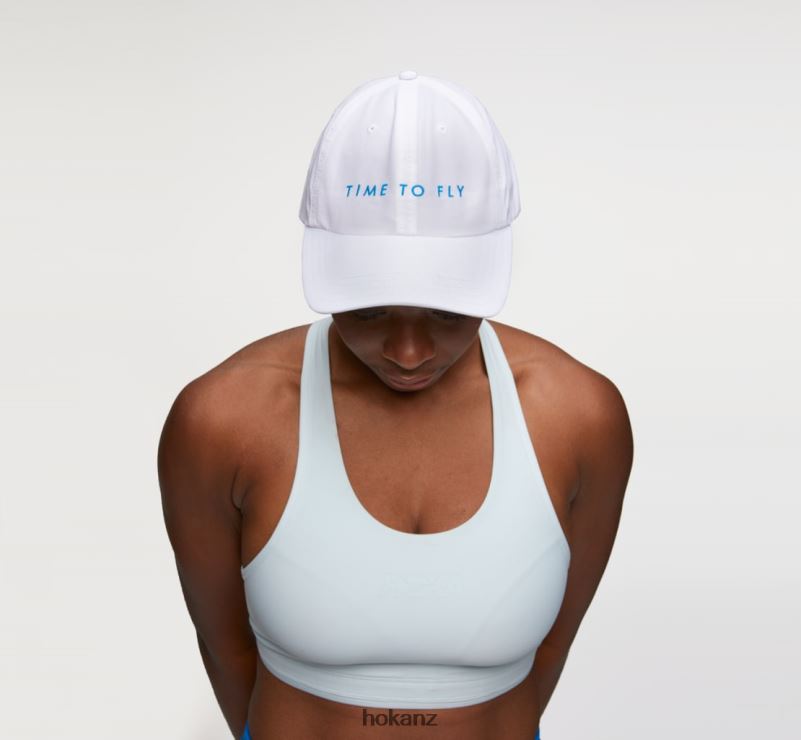 Hoka Women All-Day Hat 482TD407 White/Diva Blue