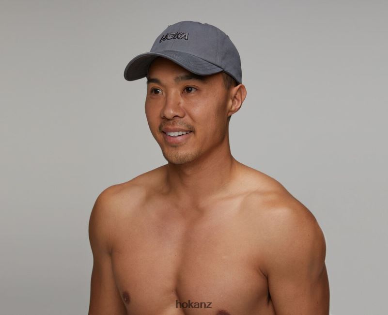 Hoka Women Casual Hat 482TD408 Dark Grey