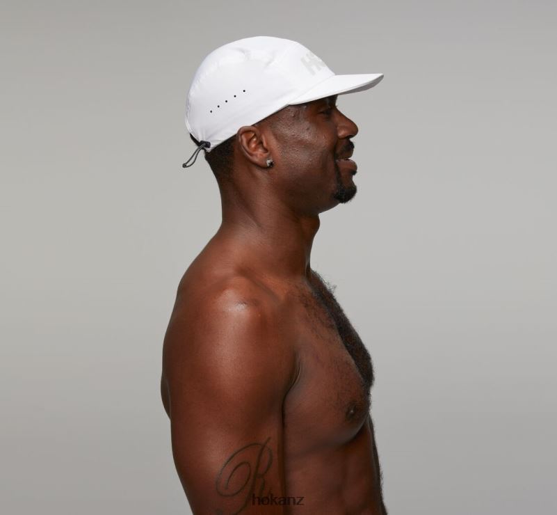 Hoka Women Performance Hat 482TD396 White/Cool Grey