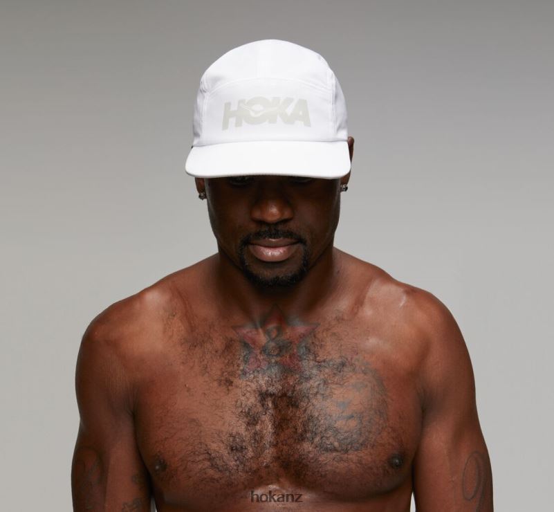 Hoka Women Performance Hat 482TD396 White/Cool Grey