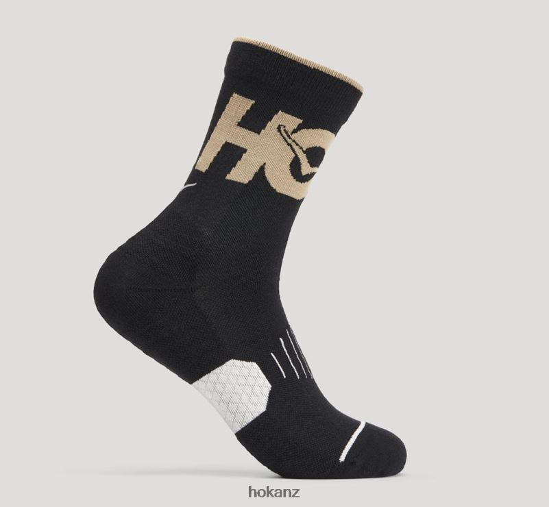 Hoka Women Crew Run Sock 482TD381 Anthracite/Dune