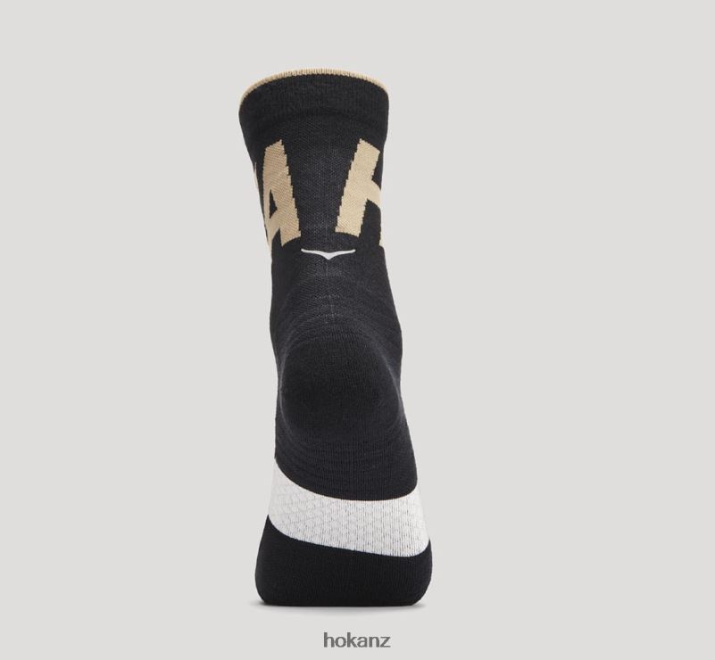 Hoka Women Crew Run Sock 482TD381 Anthracite/Dune