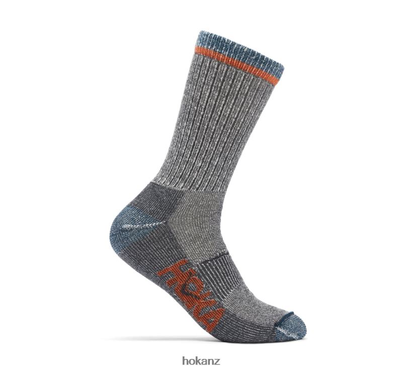 Hoka Women Merino Blend Crew Sock 482TD201 Castlerock