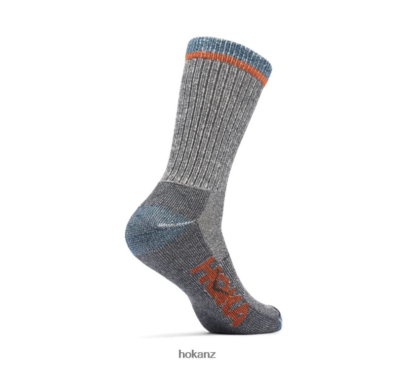 Hoka Women Merino Blend Crew Sock 482TD201 Castlerock