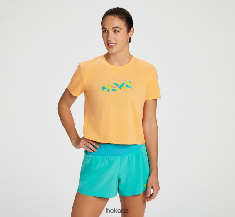 Hoka Women All-Day Tee 482TD317 Bluing