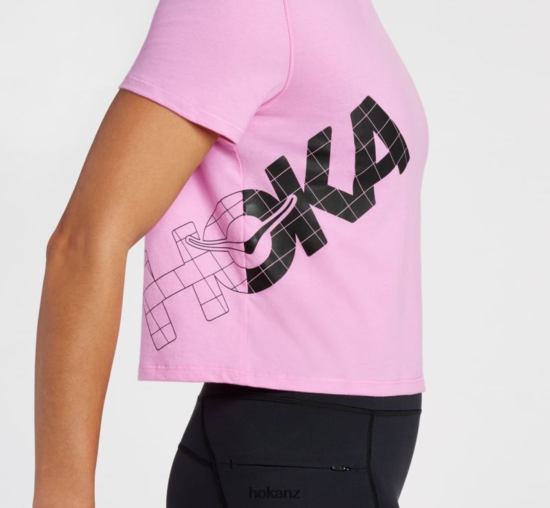 Hoka Women All-Day Tee 482TD344 Cyclamen