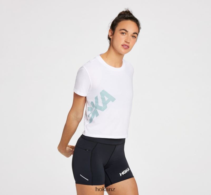 Hoka Women All-Day Tee 482TD346 New White