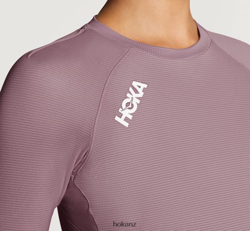 Hoka Women Glide 3/4 Sleeve 482TD326 Elderberry