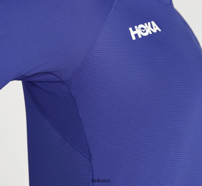Hoka Women Glide 3/4 Sleeve 482TD327 Bluing