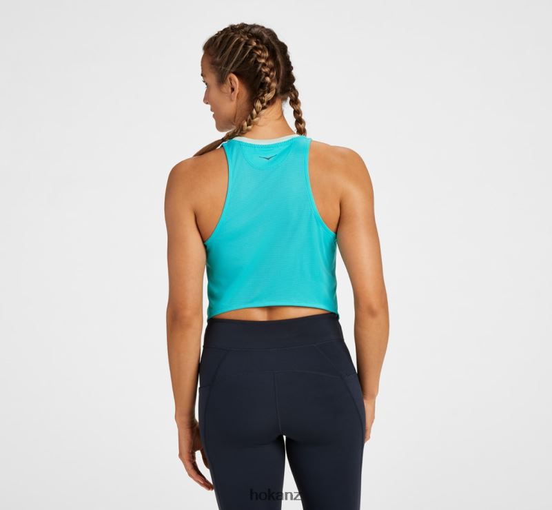 Hoka Women Glide Tank 482TD340 Ceramic