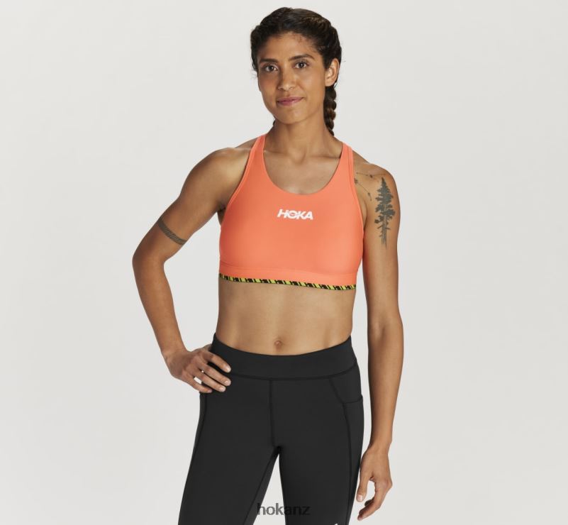 Hoka Women Hupana Sports Bra 482TD330 Camellia