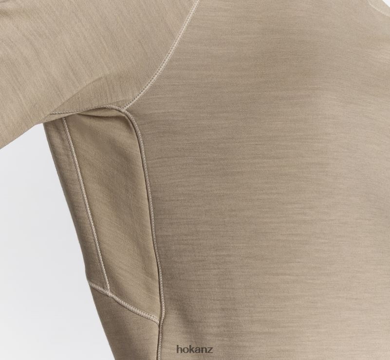 Hoka Women Merino Blend Long Sleeve 482TD350 Dune