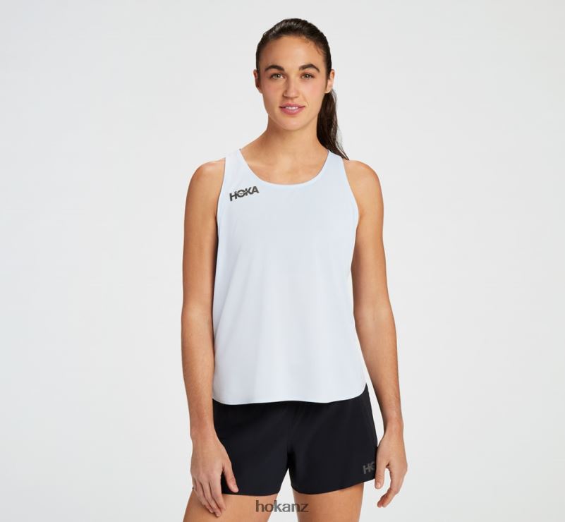 Hoka Women Tank 482TD321 Mock Orange