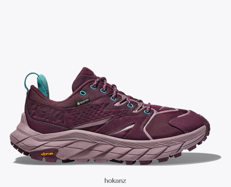 Hoka Women Anacapa Low GTX 482TD183 Grape Wine/Elderberry