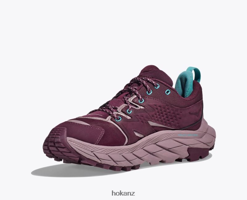 Hoka Women Anacapa Low GTX 482TD183 Grape Wine/Elderberry