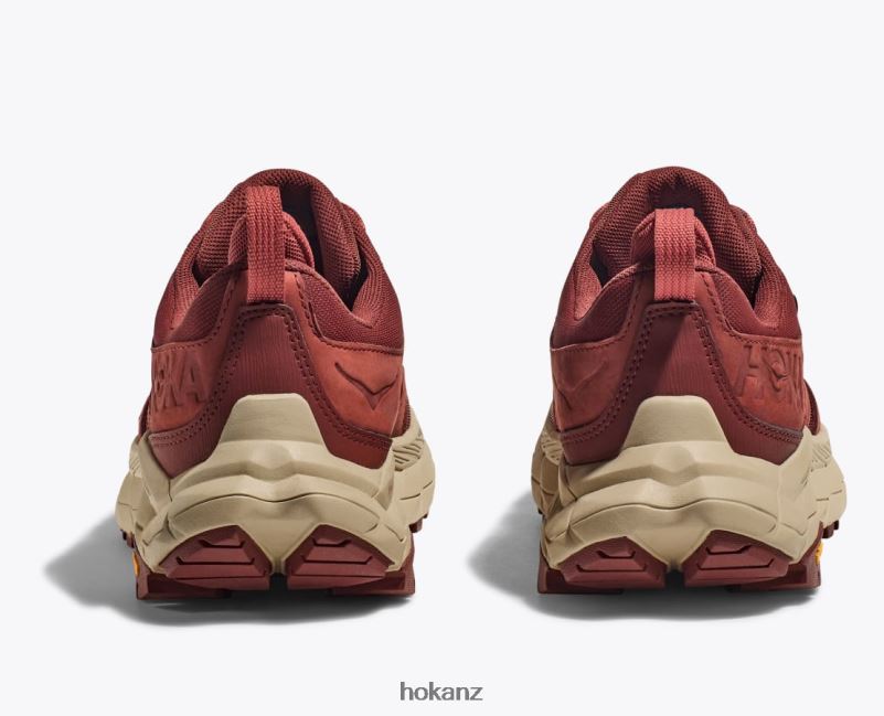 Hoka Women Anacapa Low GTX 482TD185 Cherry Mahogany/Hot Sauce