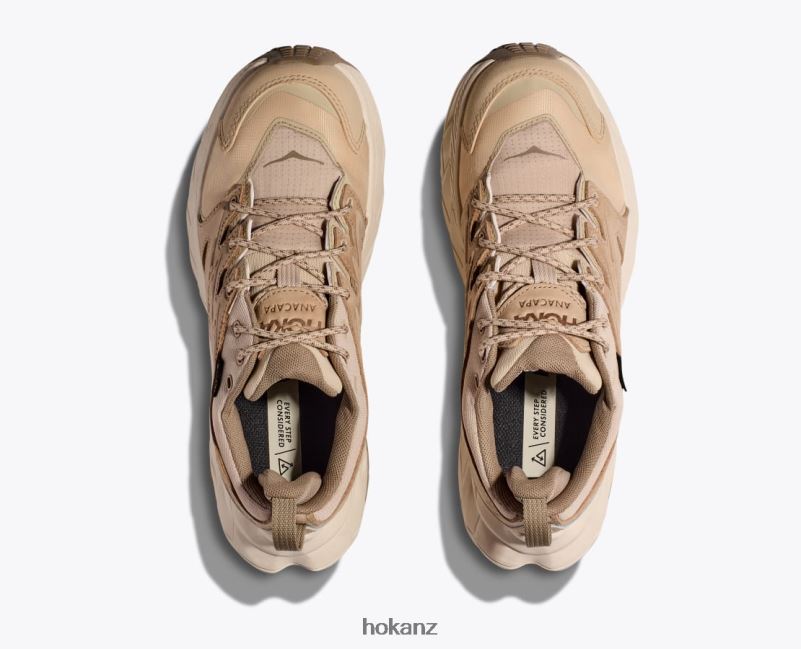 Hoka Women Anacapa Low GTX 482TD197 Shifting Sand/Eggnog
