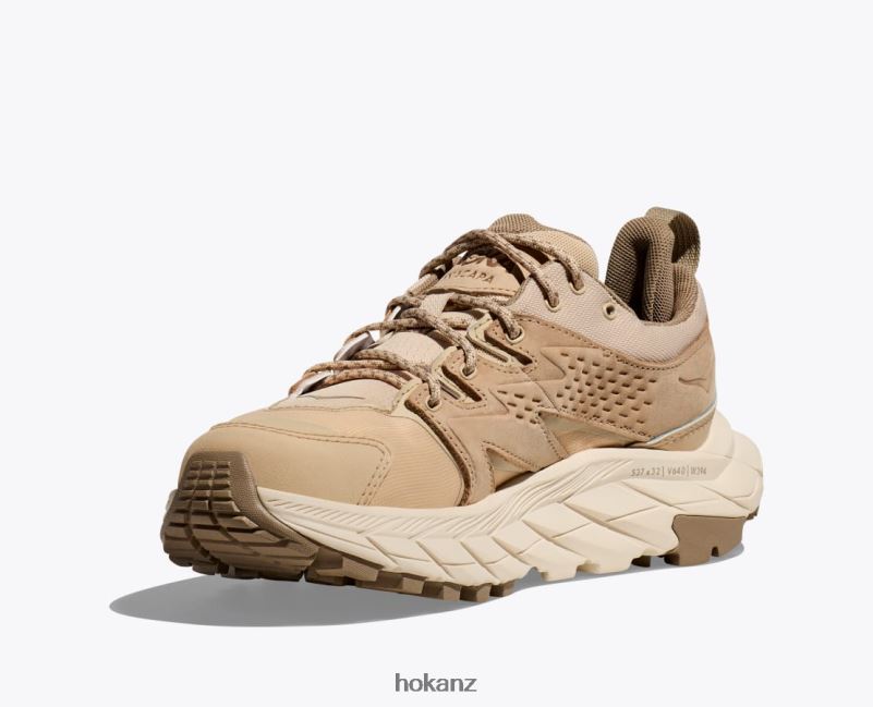 Hoka Women Anacapa Low GTX 482TD197 Shifting Sand/Eggnog