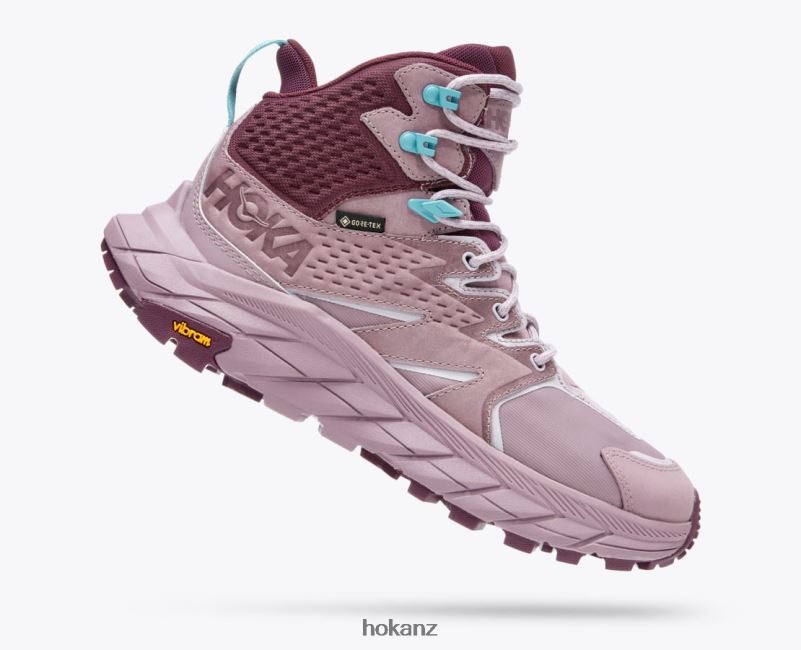 Hoka Women Anacapa Mid GTX 482TD170 Elderberry/Grape Wine