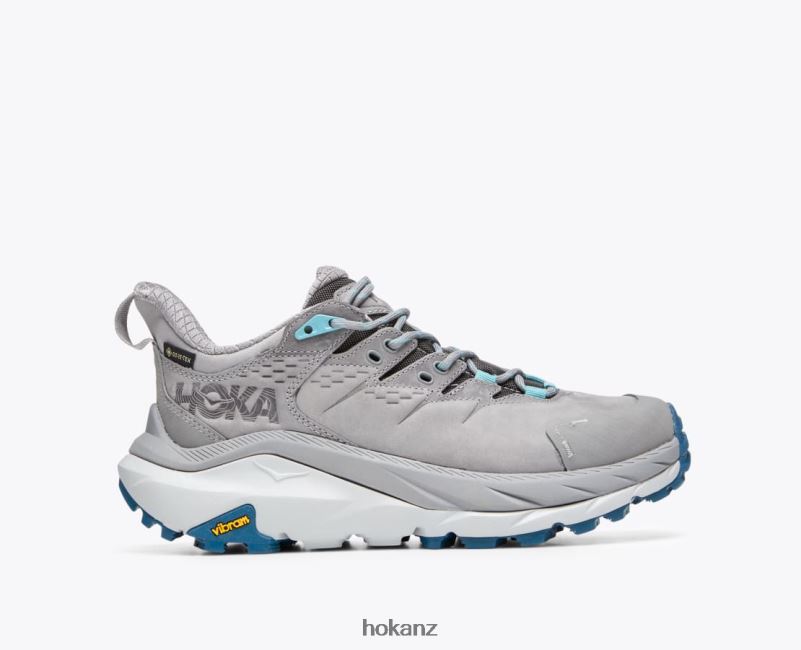 Hoka Women Kaha 2 Low GTX 482TD189 Sharkskin/Blue Coral