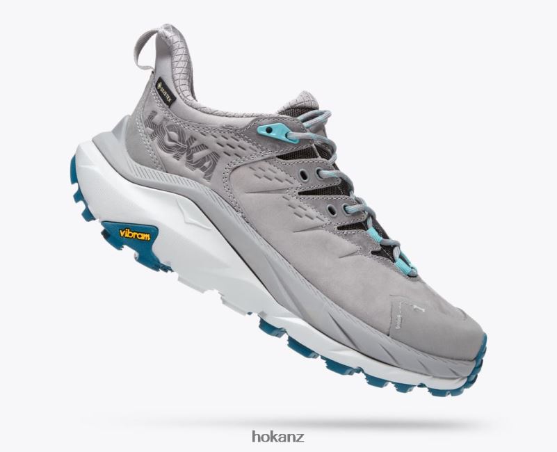 Hoka Women Kaha 2 Low GTX 482TD189 Sharkskin/Blue Coral