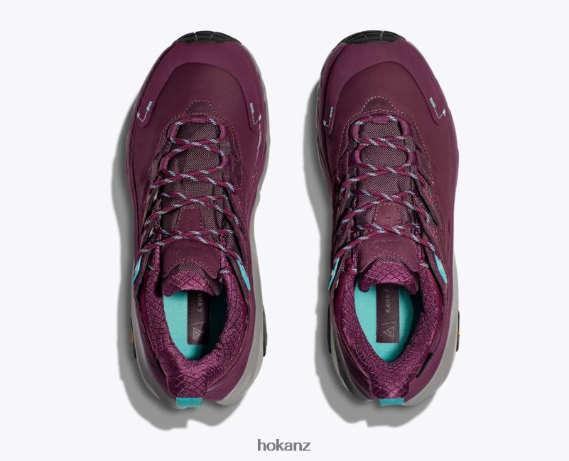 Hoka Women Kaha 2 Low GTX 482TD190 Grape Wine/Coastal Shade