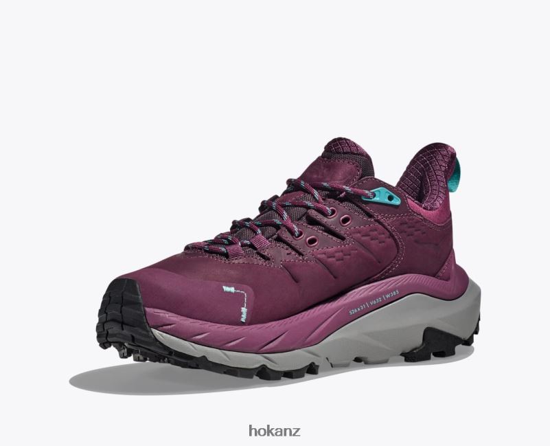 Hoka Women Kaha 2 Low GTX 482TD190 Grape Wine/Coastal Shade
